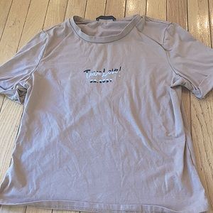 Brown t-shirt